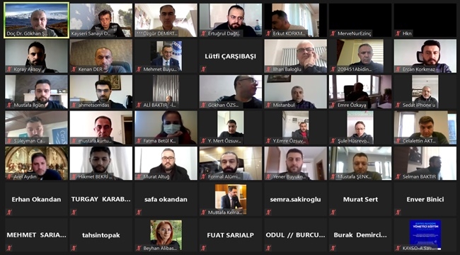 KAYSO EĞİTİM FAALİYETLERİNE DEVAM EDİYOR