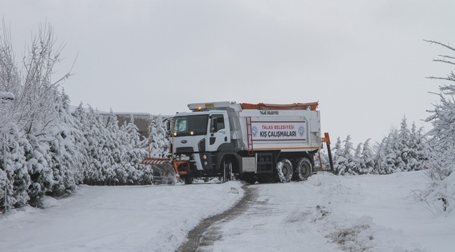 KIŞ ÇALIŞMALARI YENİDEN BAŞLADI