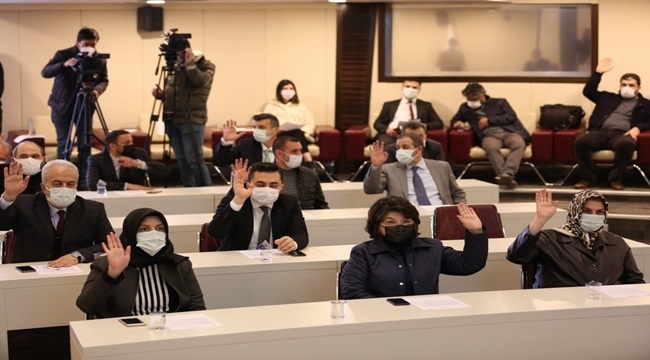 KOCASİNAN BELEDİYESİ MART AYI TOPLANTISINI YAPTI