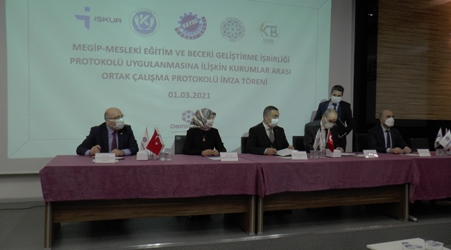 KURUMLAR ARASI ORTAK ÇALIŞMA PROTOKOLÜ İMZALANDI