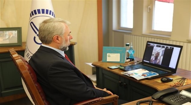 MÜFTÜLÜKTEN 230 ÇEVRİMİÇİ GÖRÜŞME