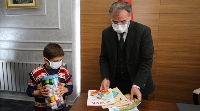 ÖĞRENCİ'DEN ÖZDOĞAN'A ZİYARET