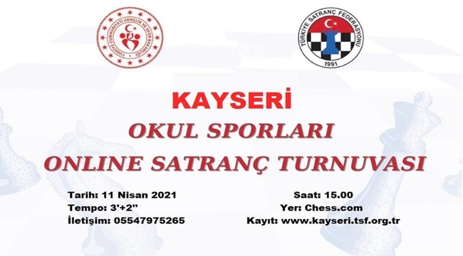ONLİNE TURNUVA BAŞLIYOR