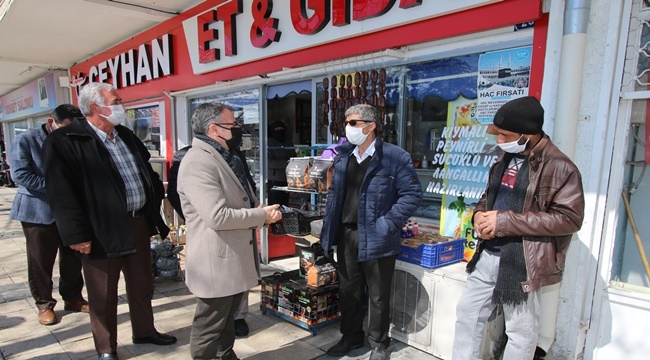 ÖZDOĞAN ESNAFI DİNLEDİ