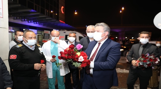 PALANCIOĞLU  SAĞLIKÇILARIN GÜNÜNÜ KUTLADI