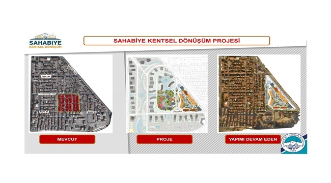 SAHABİYE KENTSEL DÖNÜŞÜM PROJESİ 2. UYGULAMA ETABI'NDA