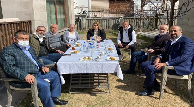 SOYKARCI'YA BAŞSAĞLIĞI ZİYARETİ