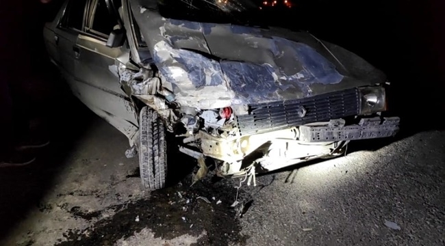 TRAFİK KAZASI 1'İ AĞIR 3'YARALI