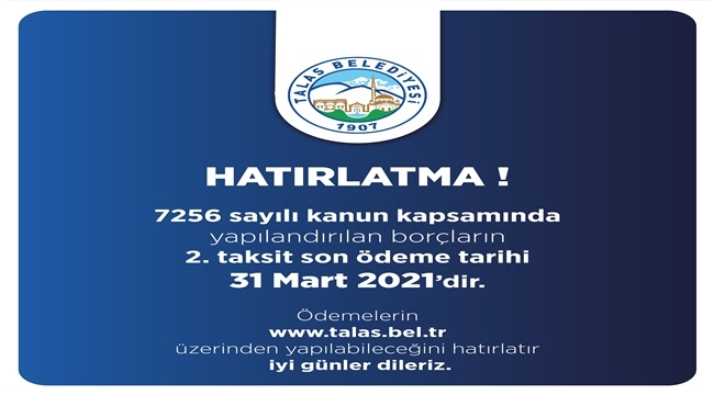 YAPILANDIRMADA TAKSİTTE SON GÜNLER