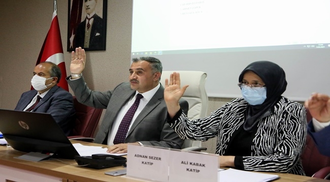 DEVELİ'DE MECLİS TOPLANTISI YAPILDI