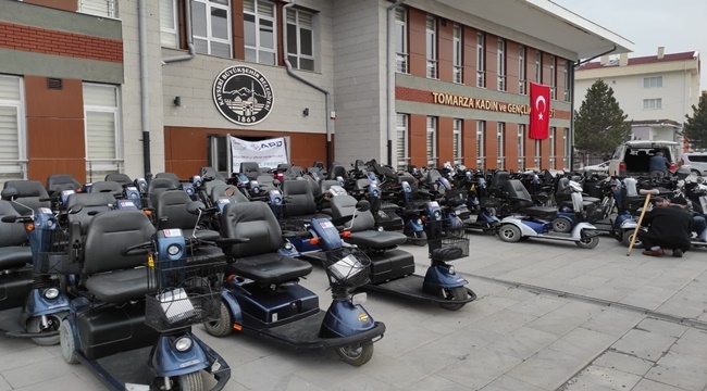 HAYIRSEVERLERDEN TOMARZA'YA BÜYÜK DESTEK