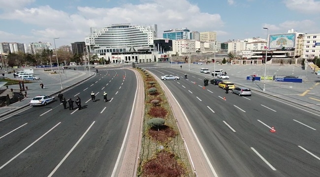 KAYSERİ'DE KISITLAMADA SAKİNLİK HAKİM