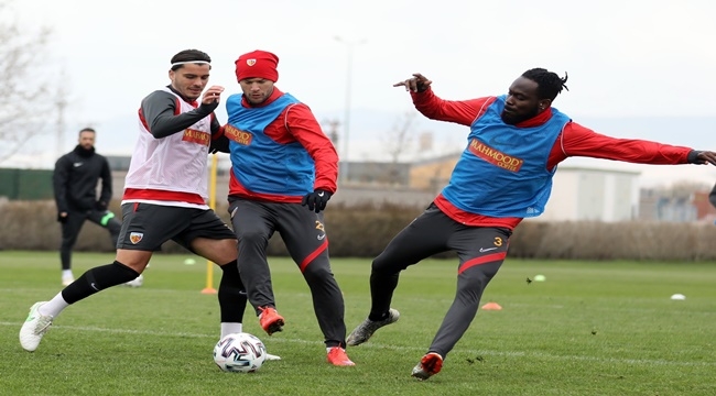KAYSERİSPOR, GÖZTEPE MAÇININ HAZIRLIKLARINI TAMAMLADI