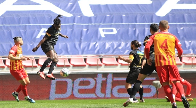 KAYSERİSPOR VE GÖZTEPE PUANLARI PAYLAŞTI