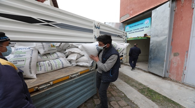 TALAS BELEDİYESİ ÜRETİCİLERE TOHUM DAĞITACAK