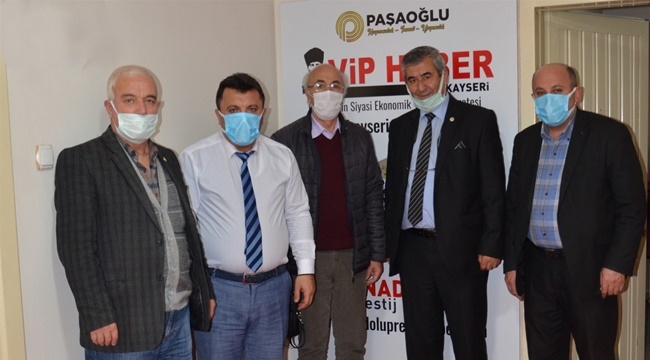 TÜM EMEK DER'DEN VİP HABER'E ZİYARET