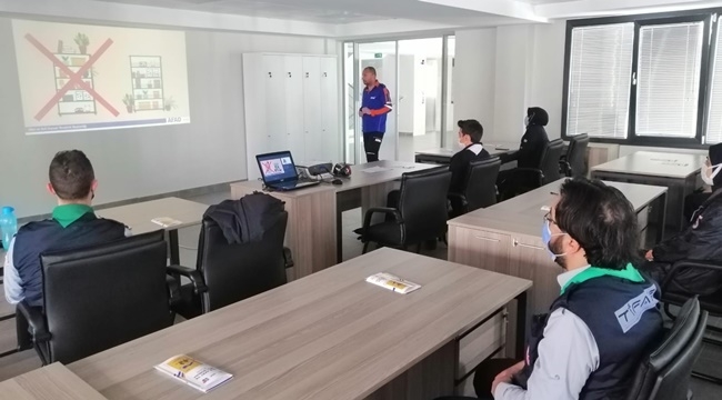 VATANDAŞLAR AFETLERE KARŞI BİLİNÇLENDİRİLDİ