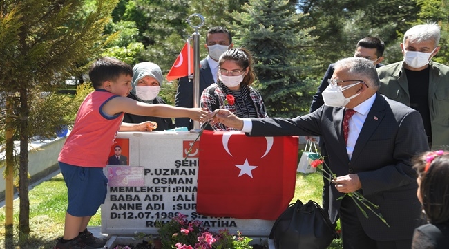 BÜYÜKKILIÇ ŞEHİT AİLELERİ İLE BULUŞTU