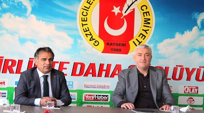 TOK'TAN GAZETECİLER CEMİYETİ'NE ZİYARET
