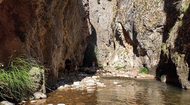 KIPIZ KANYONU ZİYARETÇİLERİNİ BEKLİYOR