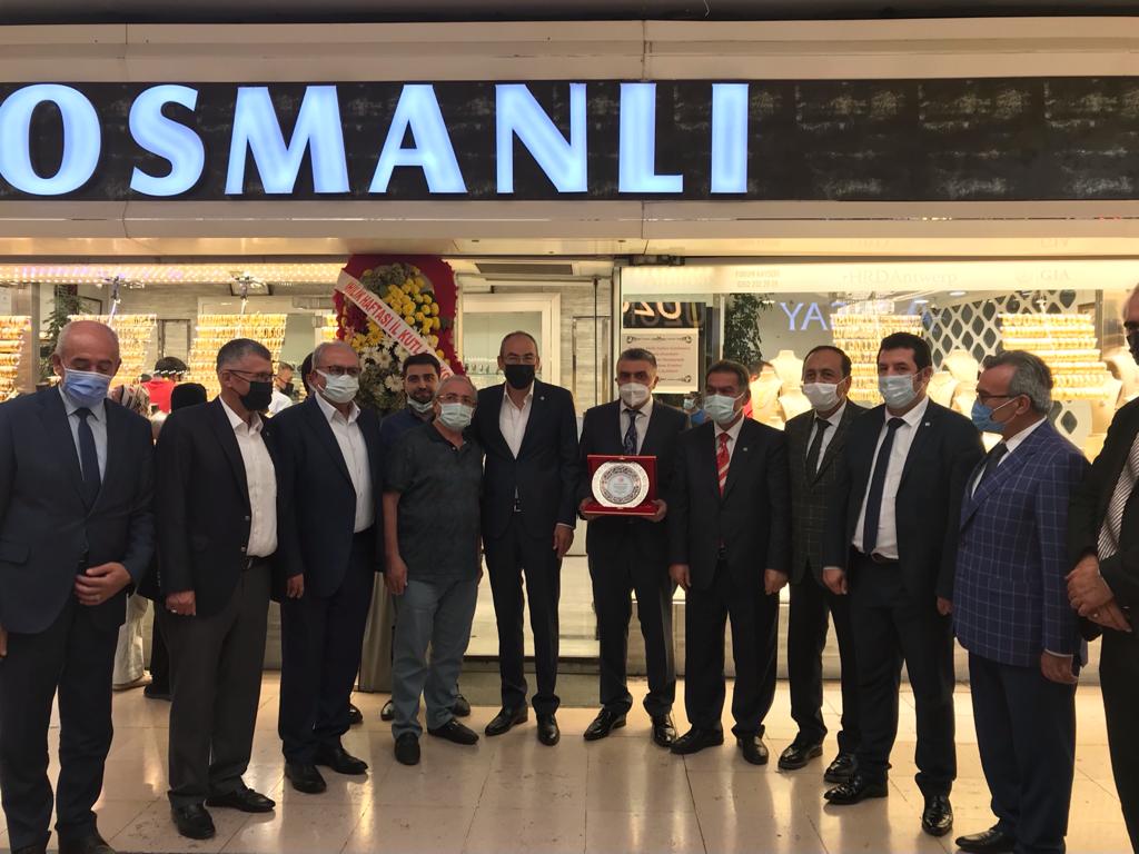 osmanli sarraf a en guzel vitrin plaketi ekonomi kayseriviphaber com