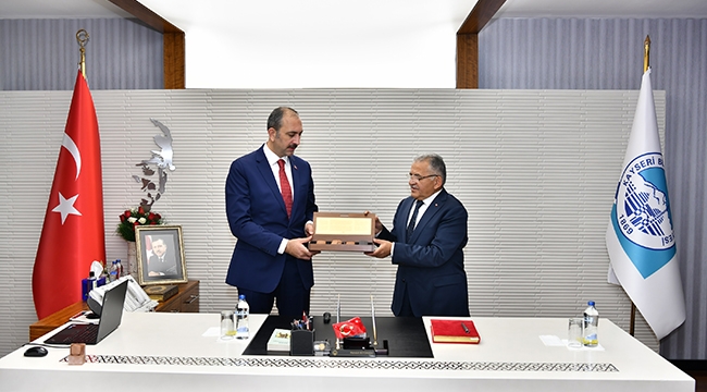 ADALET BAKANI GÜL, BÜYÜKŞEHİR'İ ZİYARET ETTİ