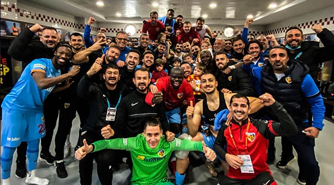 KAYSERİSPOR, LİGDE 3 MAÇ SONRA GALİBİYET ALDI