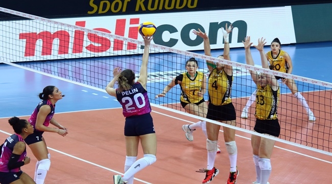 VAKIFBANK’I 3-0 MAĞLUP ETTİ