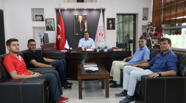 DÜNYA ŞAMPİYONUNDAN KABAKCI'YA ZİYARET