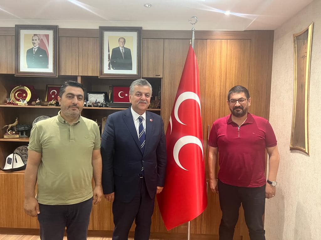 KIRMIZI ET ÜRETİCİLERİ BİRLİĞİ'NDEN MHP'YE ZİYARET