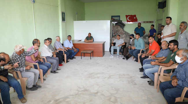SARAYCIK'TAKİ 40YILLIK PROBLEMİ BAŞKAN İLMEK ÇÖZDÜ