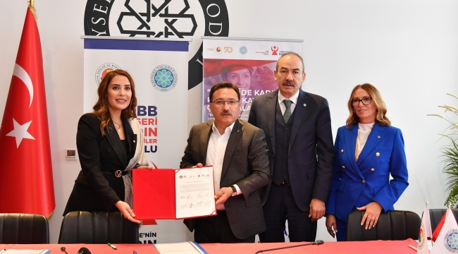 KAYSERİ'DE SANAYİ KADIN ELİYLE GÜÇLENECEK