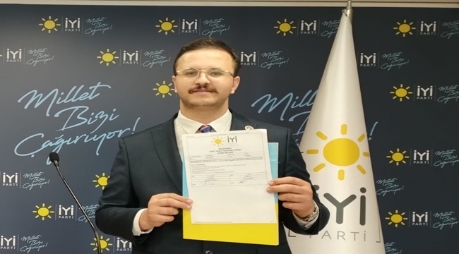 ÇAKMAK, İYİ PARTİ'DEN ADAY ADAYI OLDU