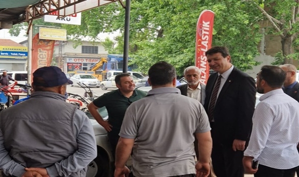 ARIKAN’IN İLK ZİYARETİ DEPREM BÖLGESİNE