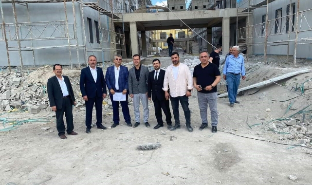 KYK KIZ ÖĞRENCİ YURDU İNŞAATI DEVAM EDİYOR