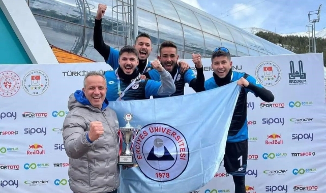 ERCİYES ÜNİVERSİTESİ ŞAMPİYON OLDU
