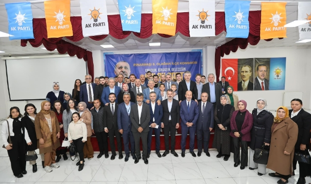 AK PARTİ PINARBAŞI İLÇE KONGRESİ YAPILDI