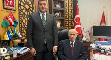 VEKİL ERSOY, BAHÇELİ'Yİ ZİYARET ETTİ