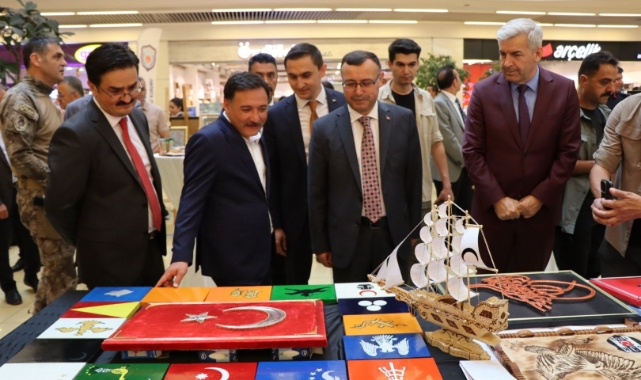 HÜKÜMLÜ VE TUTUKLULARIN EL EMEKLERİ SERGİLENDİ