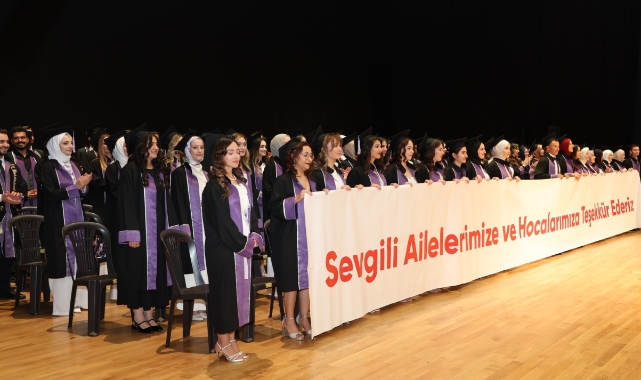 ERÜ DİŞ HEKİMLİĞİ FAKÜLTESİ 16. DÖNEM MEZUNLARINI VERDİ