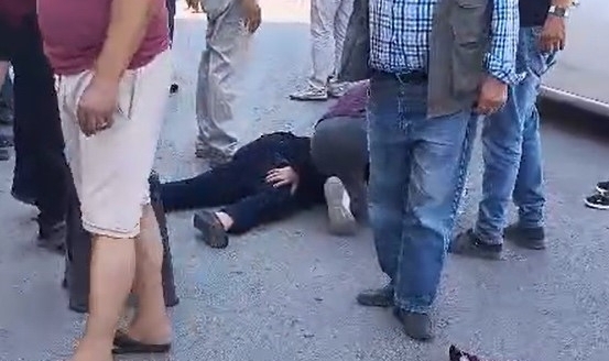 OTOMOBİLİN ÇARPTIĞI YAYA YARALANDI