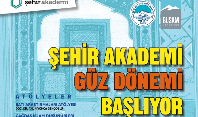 BÜSAM ŞEHİR AKADEMİ 2025 GÜZ DÖNEMİ BAŞLIYOR