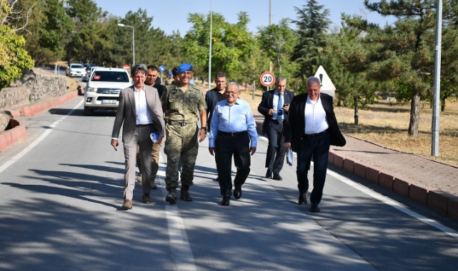 BÜYÜKKILIÇ'TAN, GÜZERGÂH ÇALIŞMALARINA YAKIN TAKİP