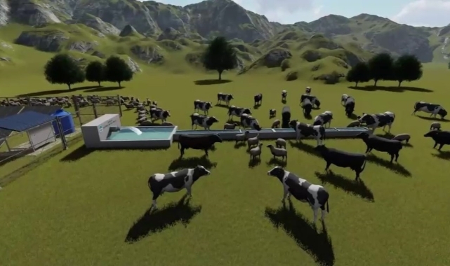 BÜYÜKŞEHİR'DEN TARIMSAL ÜRETİME CAN SUYU