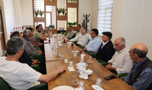 ÖZDOĞAN'DAN MUHTARLAR İLE EĞİTİM İSTİŞARESİ