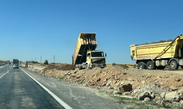 TOMARZA-MALATYA BAĞLANTI YOLUNDA ÇALIŞMALAR DEVAM EDİYOR