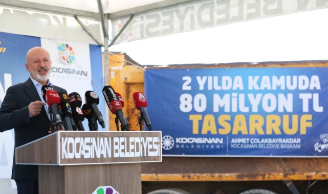80 MİLYON TL'LİK TASARRUF