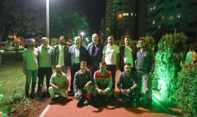ALPASLAN PARKI'NIN İKİNCİ KISMI YENİLENDİ