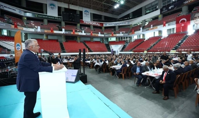 BÜYÜKKILIÇ, KAYSERİ'NİN MUHTARLARI İLE BULUŞTU