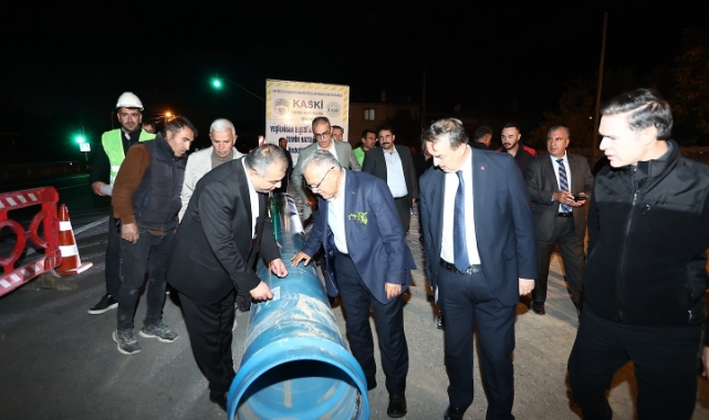 BÜYÜKKILIÇ'TAN KASKİ YATIRIMINDA AKŞAM MESAİSİ